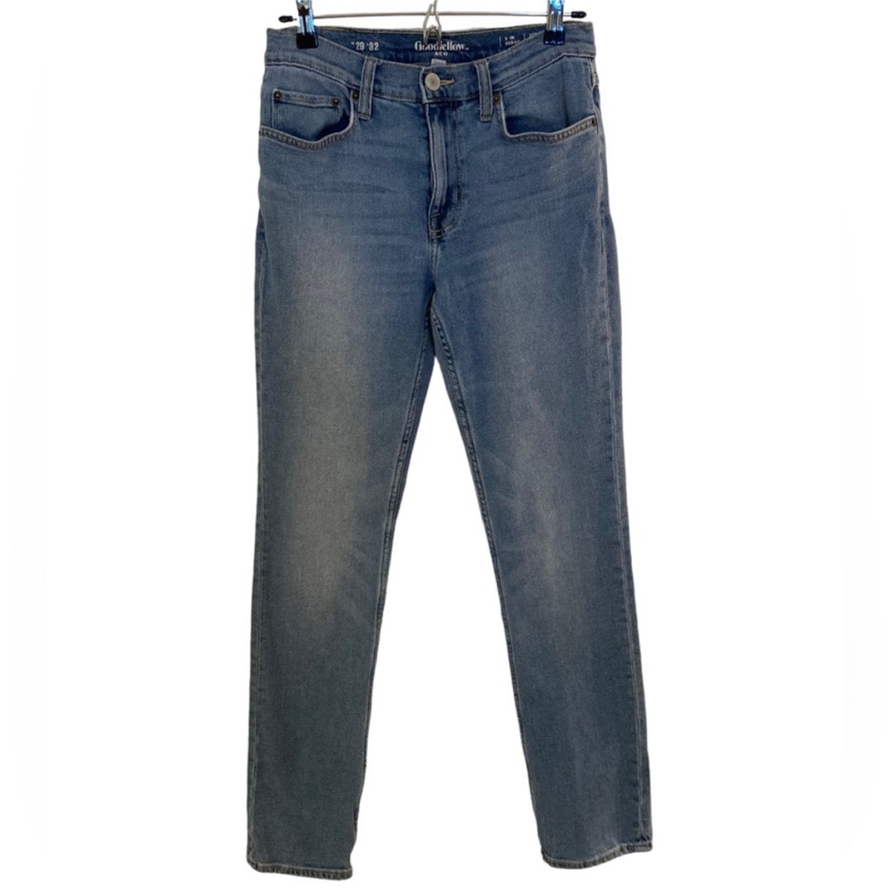 Men’s Goodfellow & Co. Light Blue Wash Total Flex Slim Fit Jeans. Size 29W 32L. - Picture 2 of 7